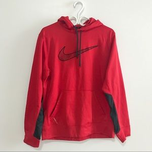 Nike hoodie sweater (red)